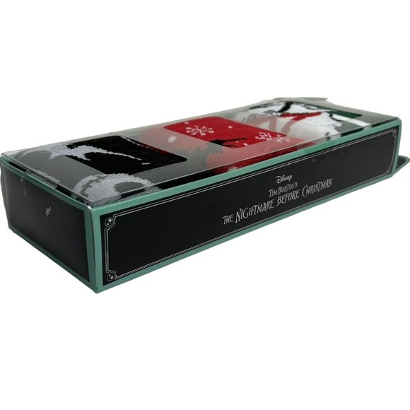 Disney Nightmare Before Christmas Mens Crew Socks 3 Pack Shoe Size 8-12 Bioworld - Picture 12 of 12